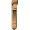 Ekena Millwork Merced Arts and Crafts Rough Sawn Bracket w/ Offset Brace, Western Red Cedar, 6"W x 32"D x 32"H BKT0604X32X32MRC03RWR - alternate 3